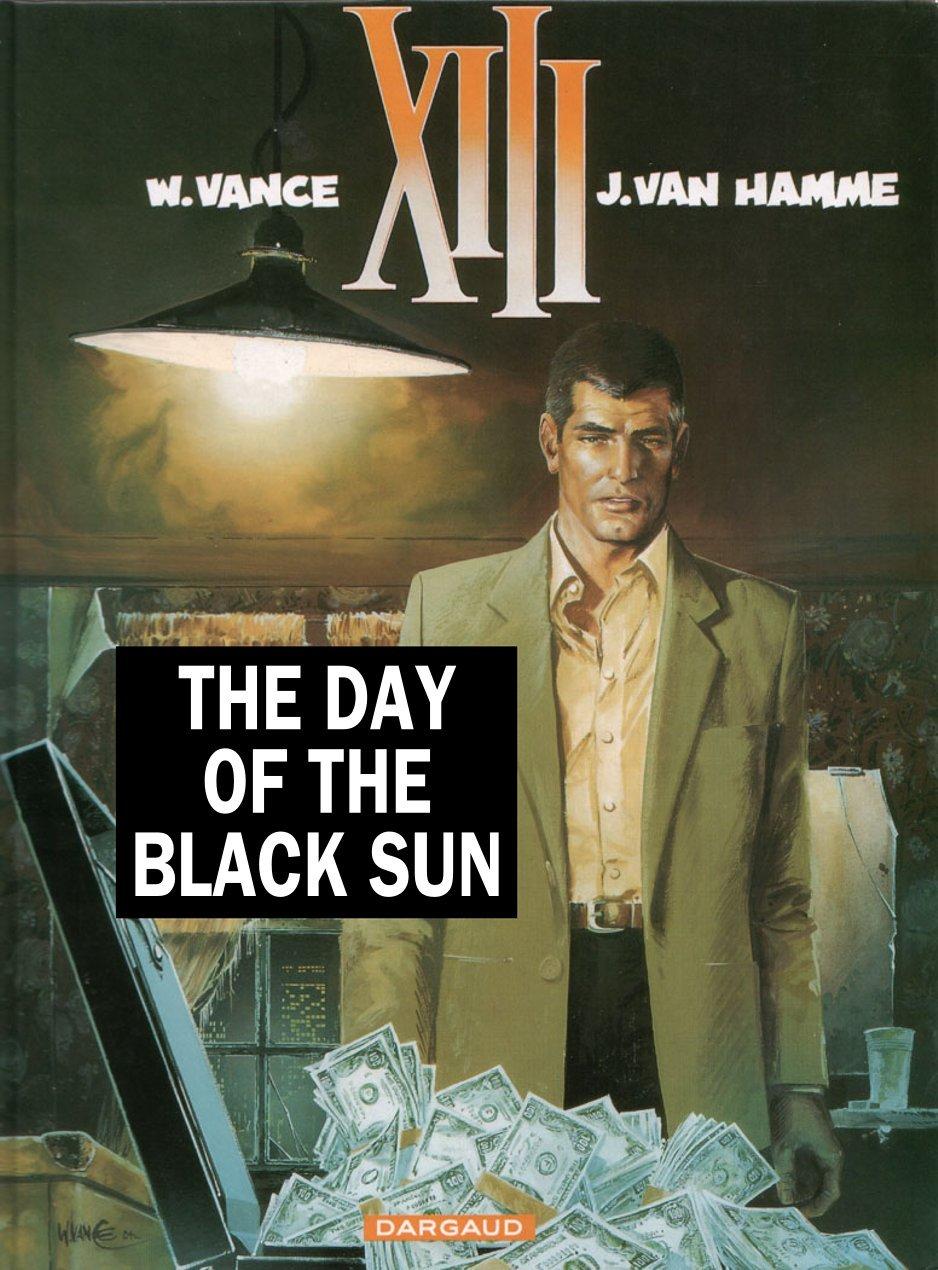 XIII - The Day of The Black Sun, Cover