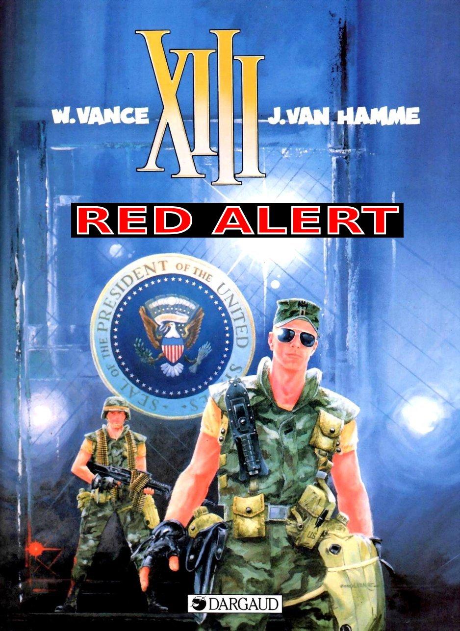 XIII - Red Alert, Cover