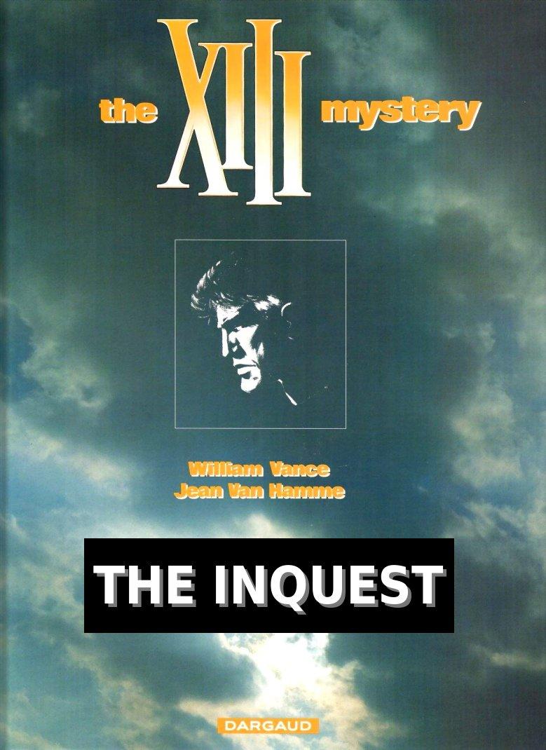 XIII - The Inquest, Cover