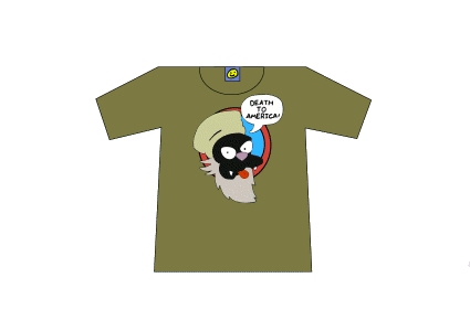 Osama Bin Scratchy T-shirt