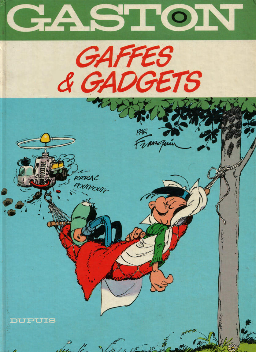 Gaston - Gaffes & Gadgets, Cover